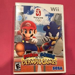 Mario and sonic at the olympic games